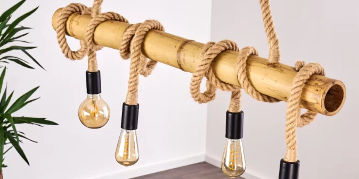 Lampes à corde et lampes à taulier: décoration maritime