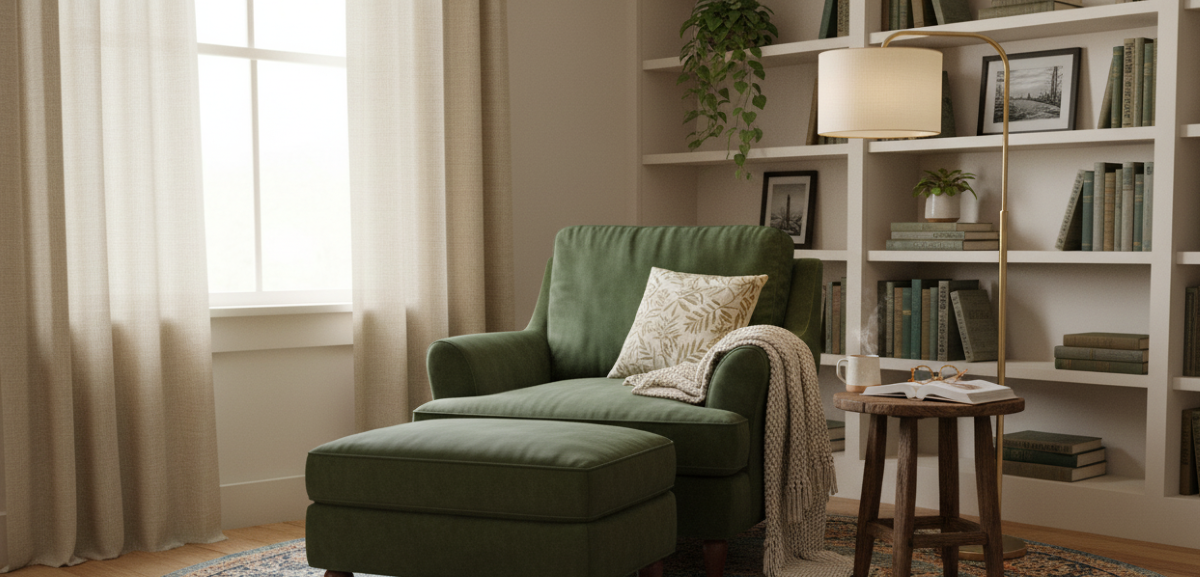 Idées et inspiration pour un coin lecture confortable