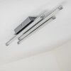 Plafonnier ISKUT LED Chrome, 3 lumières