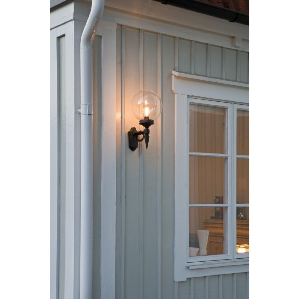Applique murale Konstsmide Orion Noir, 1 lumière main product photo