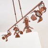 Suspension Lichinga Rouille, 4 lumières