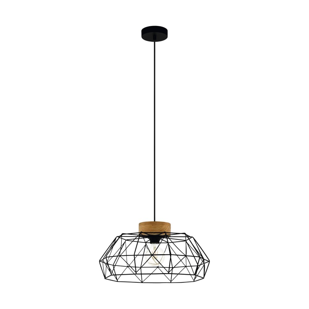 Suspension Eglo PADSTOW Brun, Noir, 1 lumière main product photo