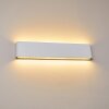 Applique murale d'extérieur Tinglev LED Blanc, 2 lumières
