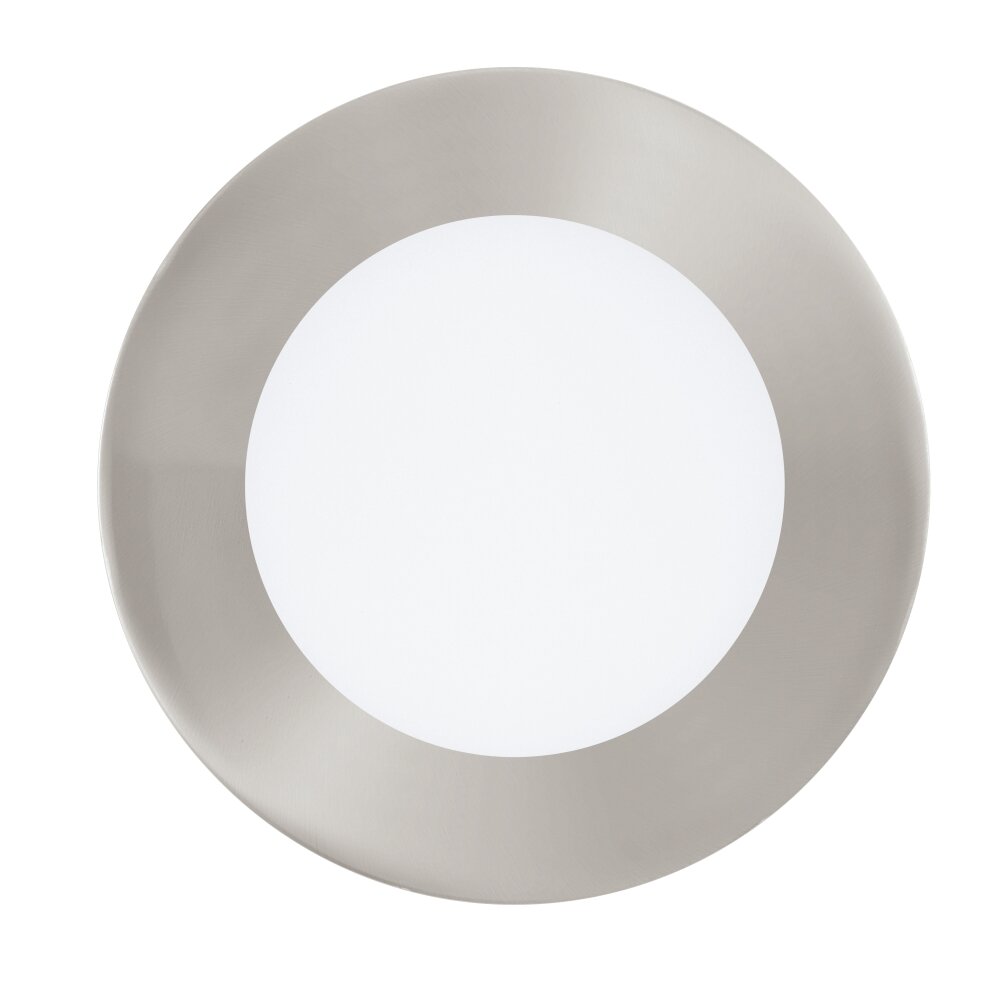 Spot encastrable Eglo FUEVA-C LED Nickel mat, 1 lumière, Changeur de couleurs main product photo