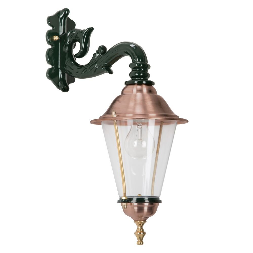 Applique murale KS Verlichting Hoorn Vert, Cuivre, 1 lumière main product photo