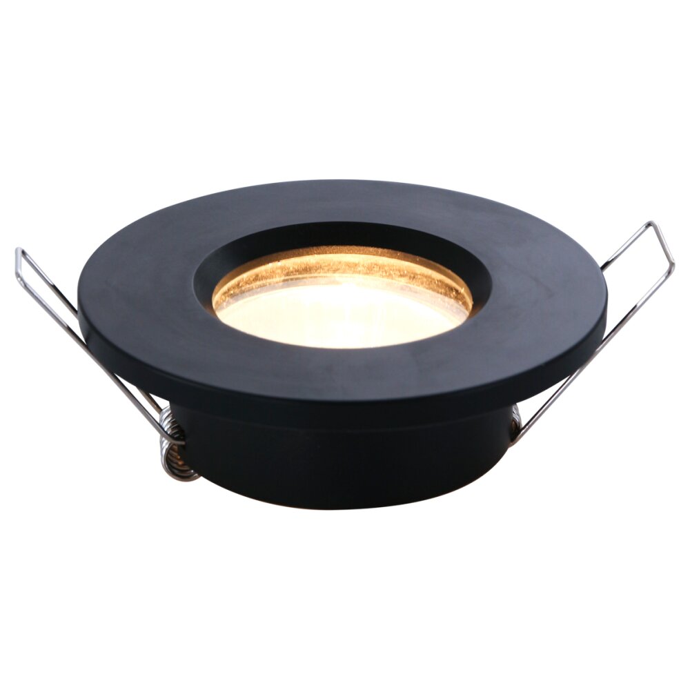 Spot encastrable Steinhauer Pélite Noir, 1 lumière main product photo