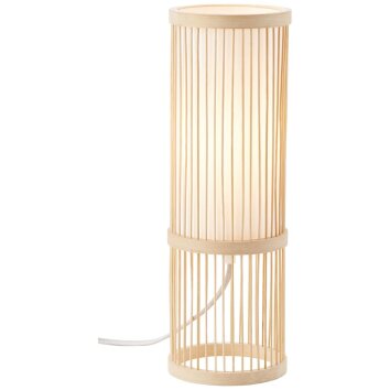 Lampe à poser Brilliant Nori Blanc, 1 lumière