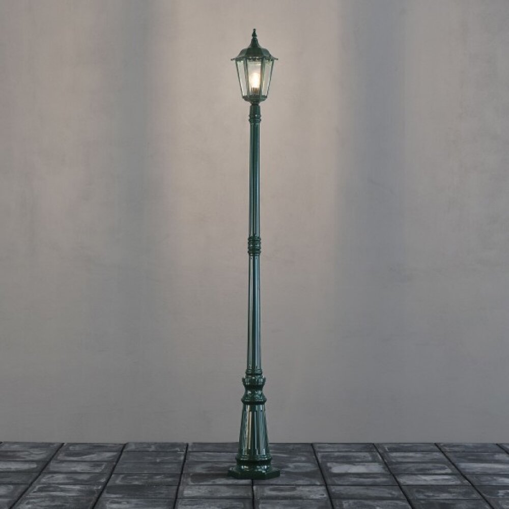 Borne d'éclairage Konstsmide Firenze Vert, 1 lumière main product photo