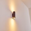Applique murale Zuoz Rouille, 2 lumières Applique murale Zuoz Rouille, 2 lumières