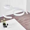 Suspension Chippewa LED Blanc, 1 lumière