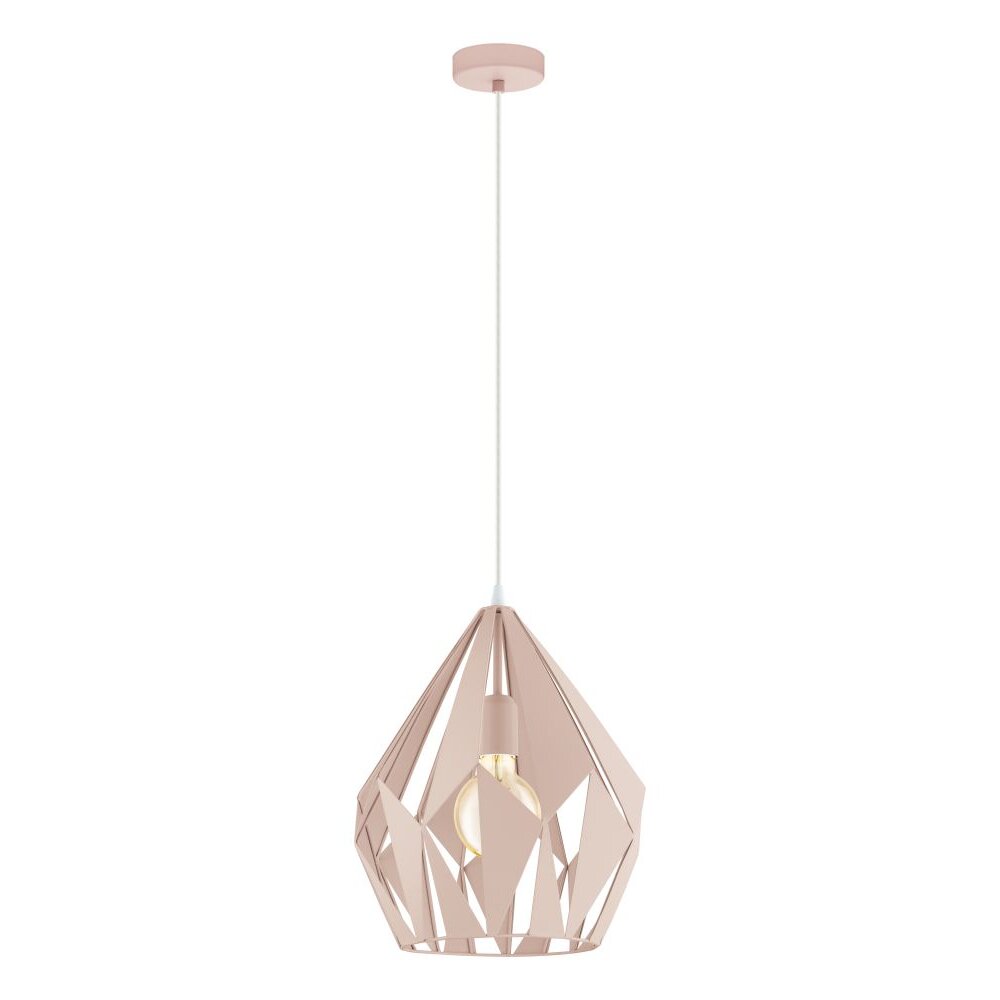 Suspension Eglo CARLTON-P Orange, 1 lumière main product photo