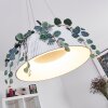 Suspension Fremont LED Blanc, 1 lumière, Télécommandes