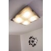 Plafonnier Eglo GUADIANO LED Nickel mat, 4 lumières