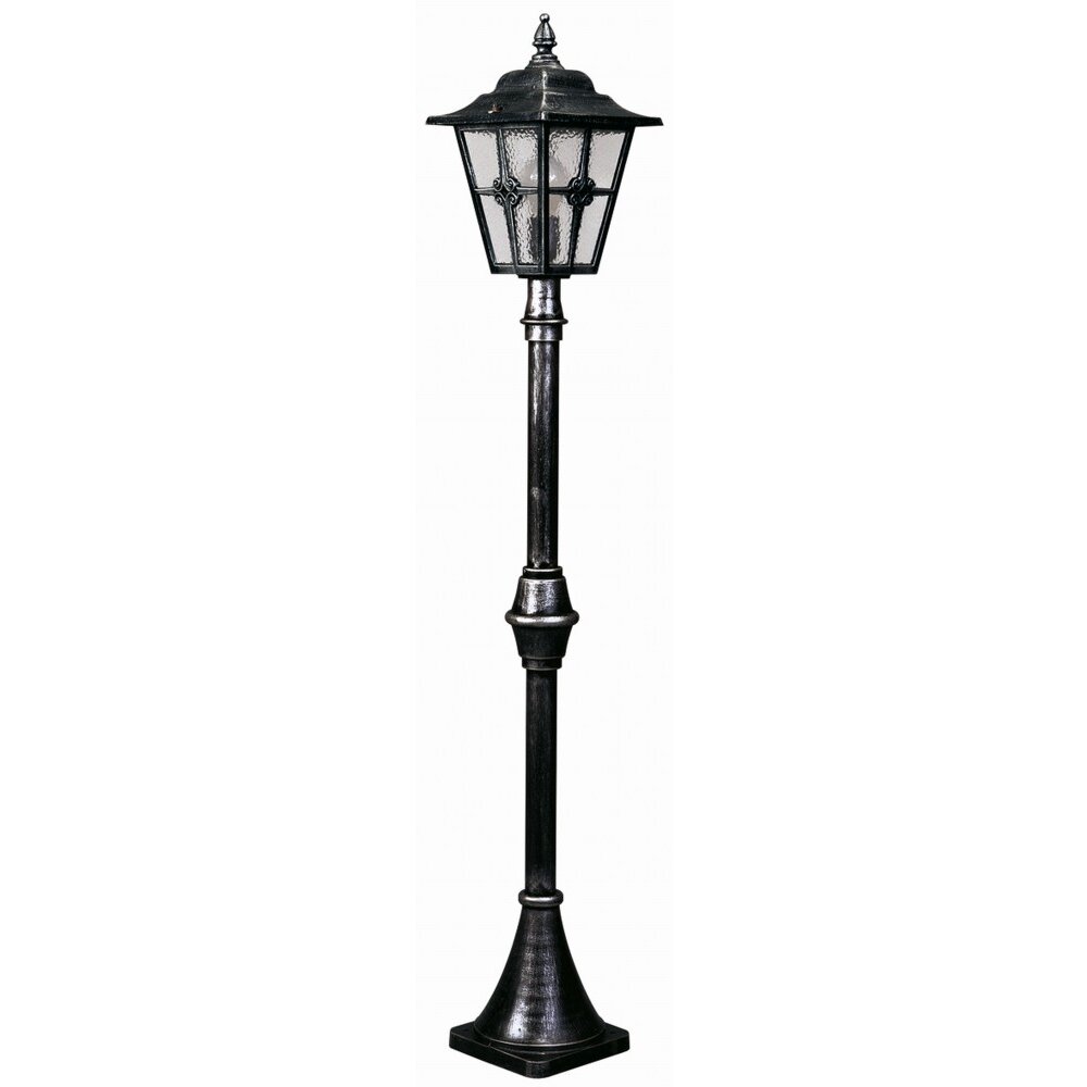 Lampadaire extérieur Albert 4136 Noir, Argenté, 1 lumière main product photo