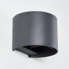 Applique murale Badajoz LED Anthracite, 1 lumière