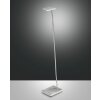Lampadaire Fabas Luce Como LED Aluminium, Chrome, 1 lumière