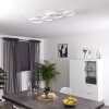 Plafonnier Grasse LED Blanc, 1 lumière