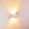 Applique murale Mazara Blanc, 1 lumière
