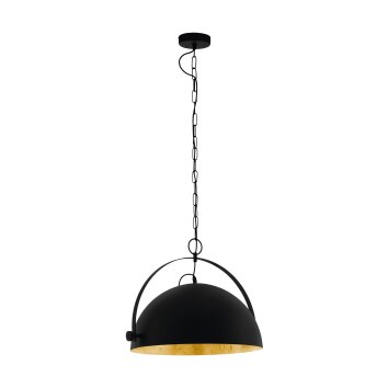 Suspension Eglo COVALEDA 1 Or, Noir, 1 lumière Suspension Eglo COVALEDA 1 Or, Noir, 1 lumière