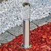 Borne lumineuse Noreaz LED Chrome, 1 lumière