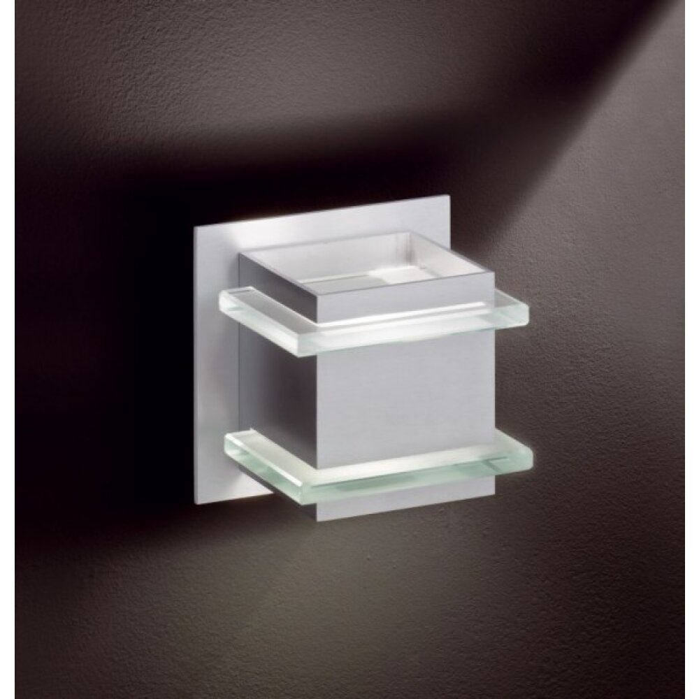Applique murale Honsel Baltimore Aluminium, 1 lumière main product photo