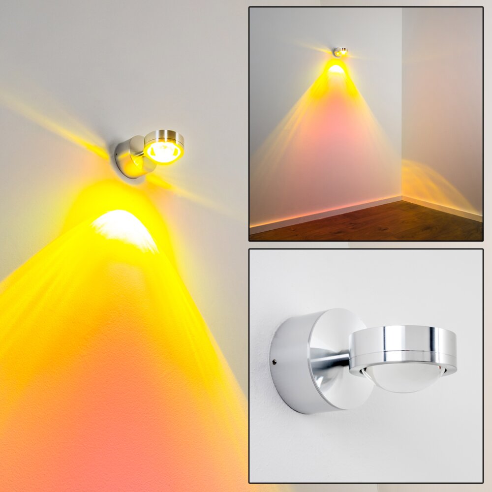 Applique murale Harare LED Aluminium, 1 lumière main product photo