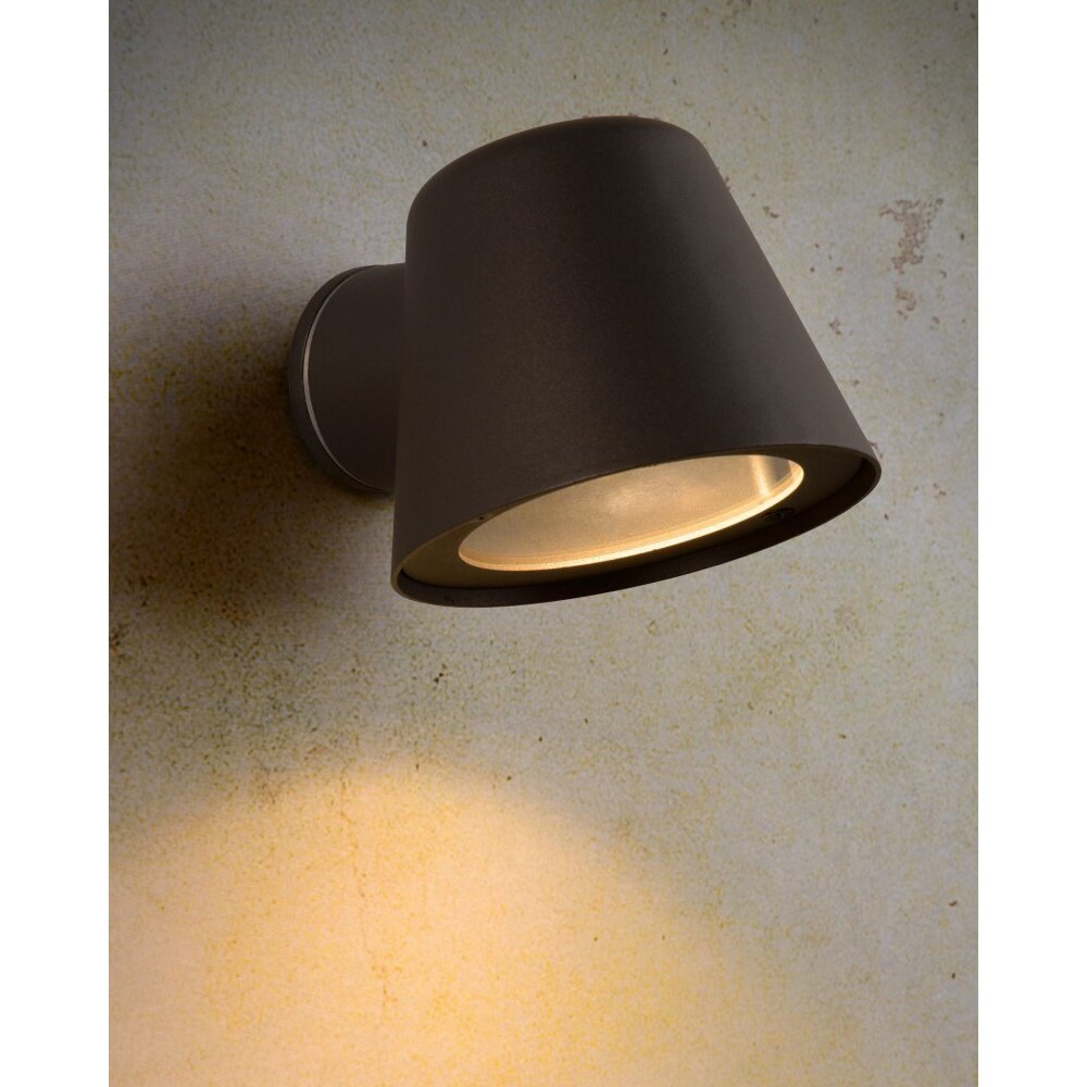 Applique Lucide DINGO LED Anthracite, 1 lumière main product photo