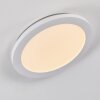 Plafonnier Siguna LED Blanc, 1 lumière