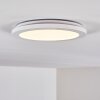 Plafonnier Siguna LED Blanc, 1 lumière