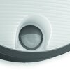 Applique murale d'extérieur Philips Capricorn LED Anthracite, 1 lumière, Détecteur de mouvement
