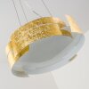 Suspension Novara Or, 3 lumières