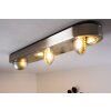 Plafonnier Granada LED Nickel mat, 3 lumières