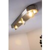 Plafonnier Granada LED Nickel mat, 3 lumières