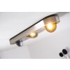 Plafonnier Granada LED Nickel mat, 3 lumières