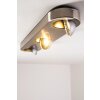 Plafonnier Granada LED Nickel mat, 3 lumières