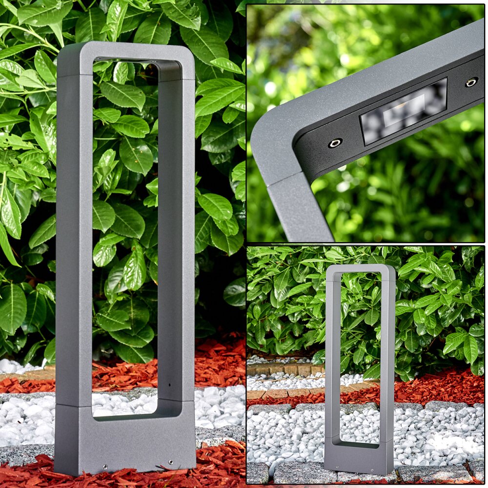 Borne lumineuse Watford LED Anthracite, 1 lumière main product photo