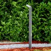 Borne lumineuse Korup LED Anthracite, 1 lumière, Détecteur de mouvement