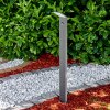 Borne lumineuse Korup LED Anthracite, 1 lumière, Détecteur de mouvement