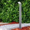 Borne lumineuse Korup LED Anthracite, 1 lumière, Détecteur de mouvement