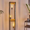 Lampadaire Apia Brun clair, Argenté, 3 lumières