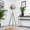 Lampadaire Wesa Nickel vieilli, 1 lumière