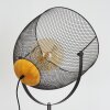 Lampadaire Wesa Nickel vieilli, 1 lumière
