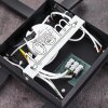 Plafonnier Letala LED Noir, 4 lumières