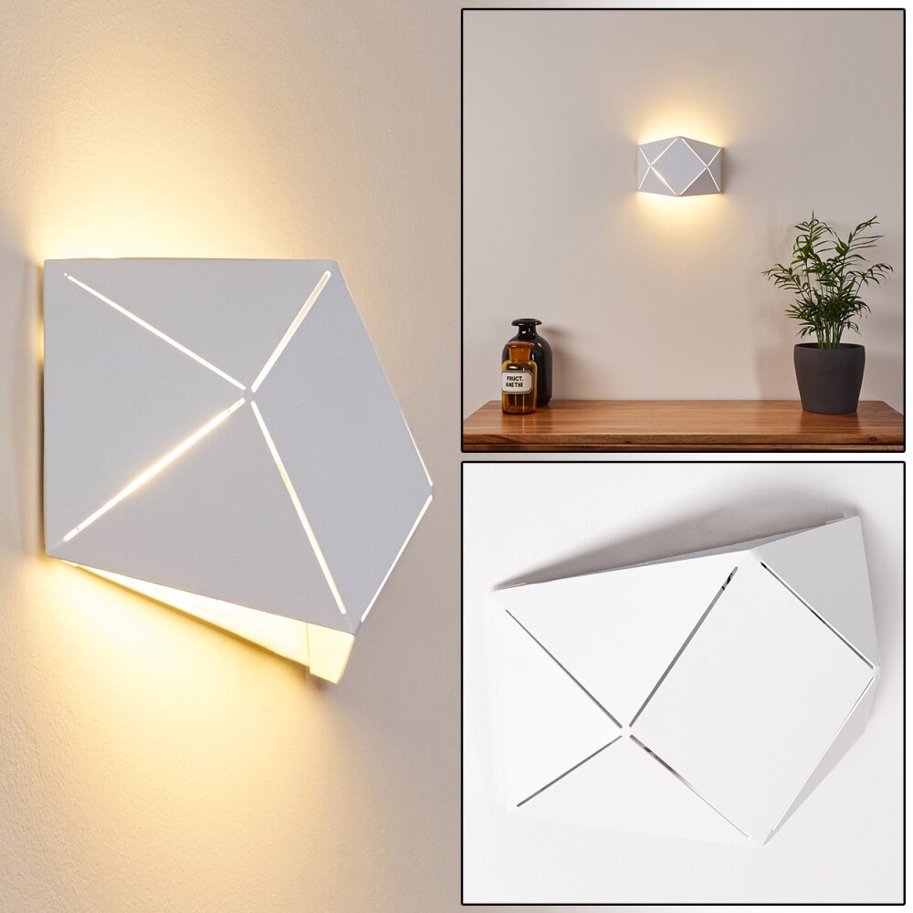 Applique murale Shouver LED Blanc, 1 lumière main product photo