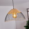 Suspension Shalo Noir, 1 lumière