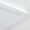 Plafonnier Siguna LED Blanc, 1 lumière