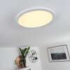 Plafonnier Siguna LED Blanc, 1 lumière