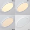 Plafonnier Siguna LED Blanc, 1 lumière