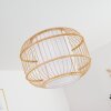 Suspension Kondoz Blanc, 1 lumière