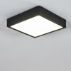Plafonnier Kragos LED Noir, 1 lumière